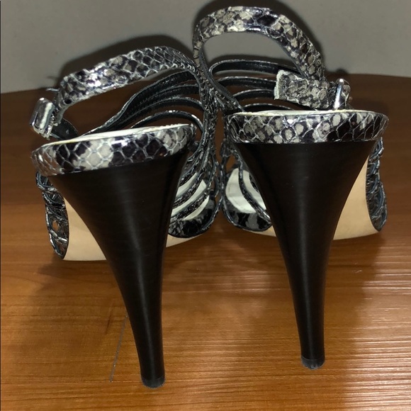 Via Spiga Snake Skin print strapped sandals Sz 7.5 - Picture 5 of 7